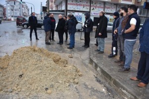 Başkan Albayrak ve Çetin İncelemelerde Bulundu